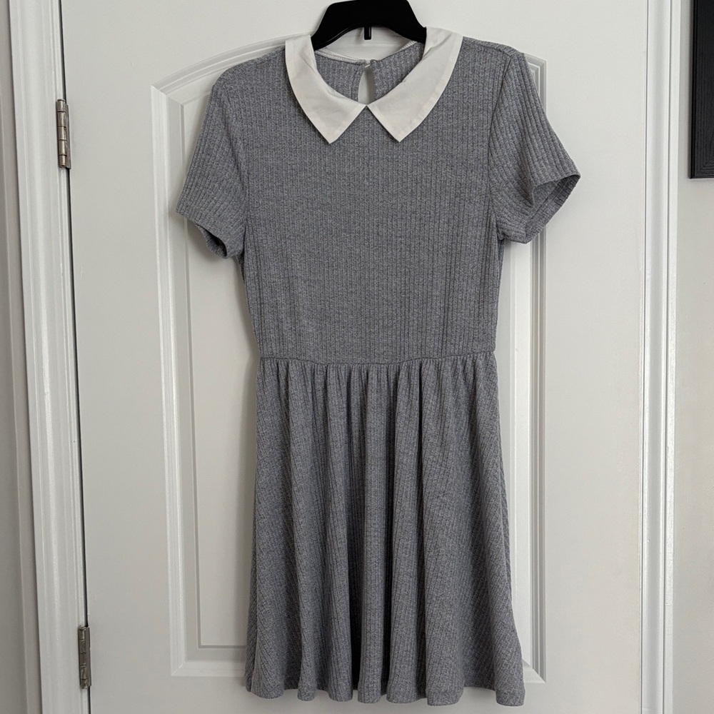 SHEIN Gray Knit Fabric